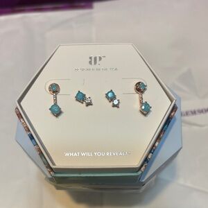 March 24: Go Getter: Aquamarine Ice Crystal on Rose Gold